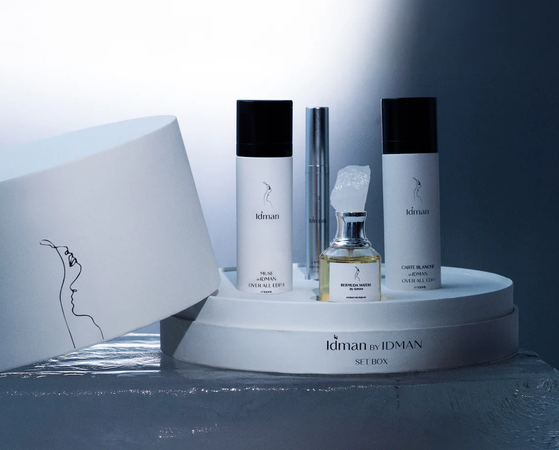 IDMAN is a contemporary perfume house launched in April 2025 in the United Arab Emirates by Syrian-born creative director Joelle Sakkal.