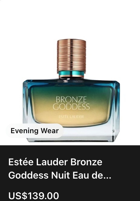 Lauder Bronze Goddess Aegea: Bright Aegean Blue & Med Escapades